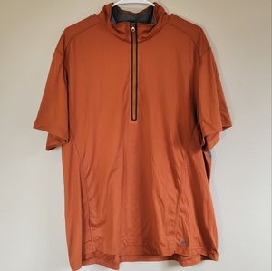 REI short sleeve 1/4 athletic zip